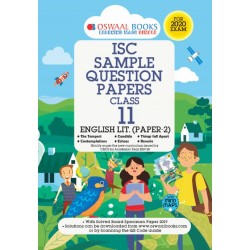 Oswaal ISC Sample Question Paper Class 11 English